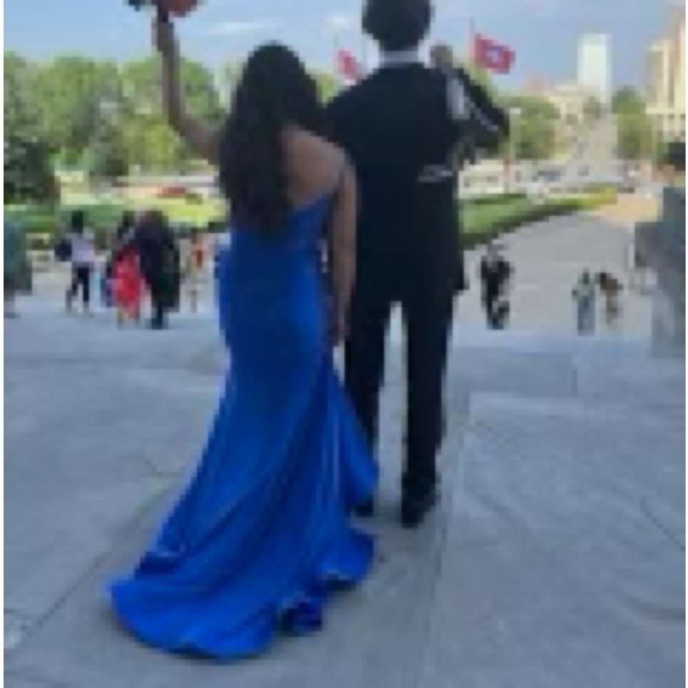 Royal Blue Prom Dress, Sherri Hill.